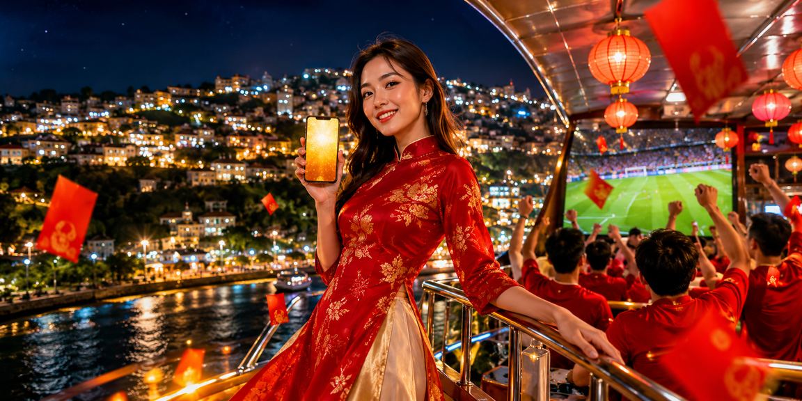 Người dùng tại Đà Lạt đăng ký nhận thưởng trong lễ hội đèn lồng trên nền tảng p11