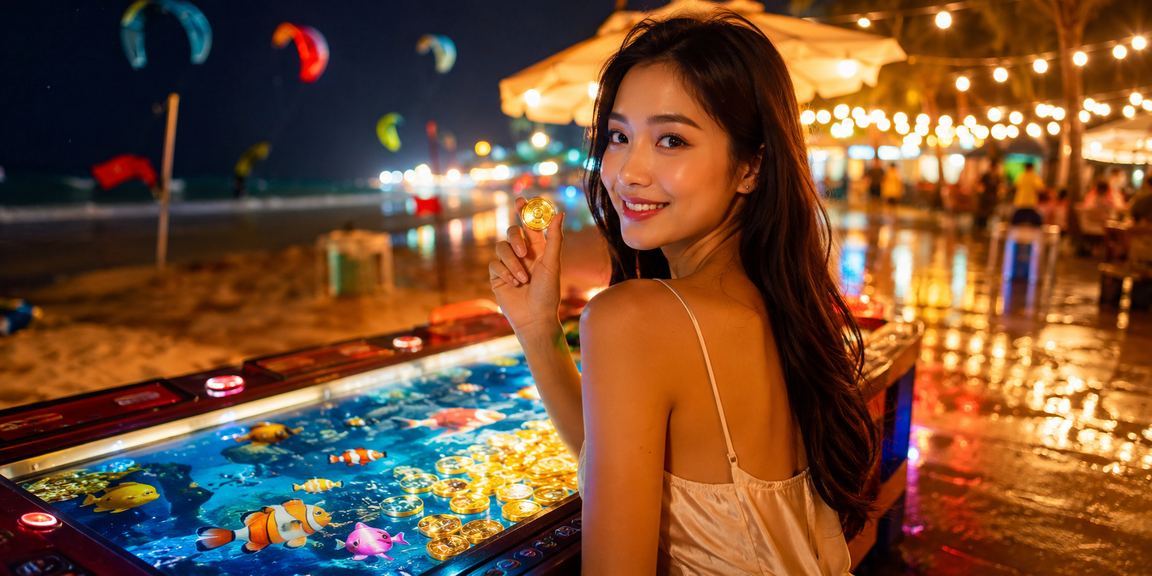Người dùng VIP p11 tại Mũi Né trải nghiệm nền tảng trên di động bên bờ biển